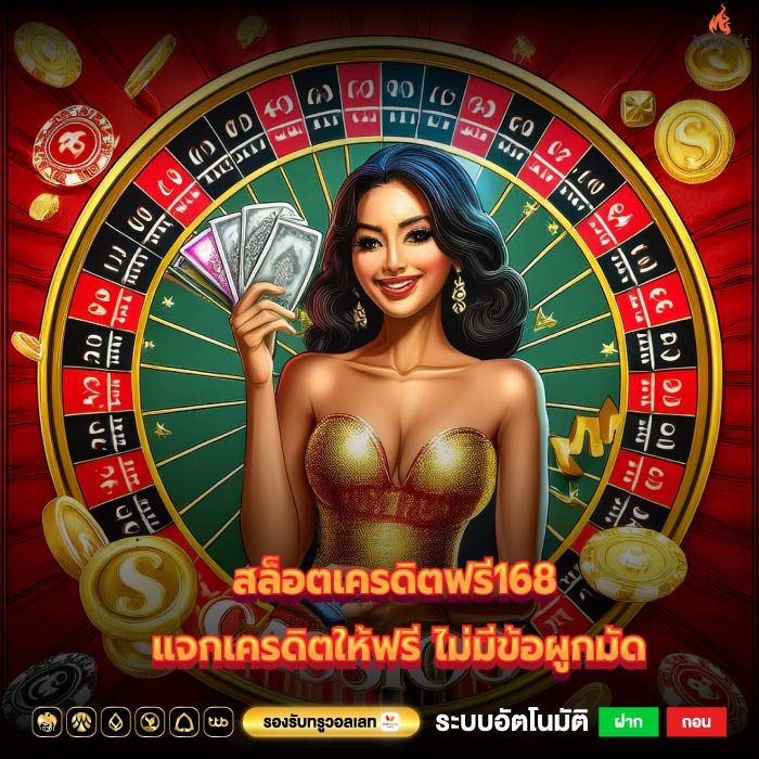 สล็อตเครดิตฟรี168 แจกเครดิตให้ฟรี ไม่มีข้อผูกมัด